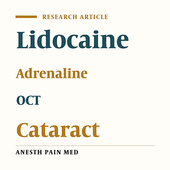 Effect of Peribulbar Anesthesia with and Without Adrenaline on Retinal Thickness in Patients Undergoing Elective Cataract Surgery