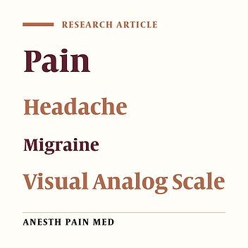 The Influence of Chronic Pain on Number Sense and Numeric Rating Scale: A prospective Cohort Study