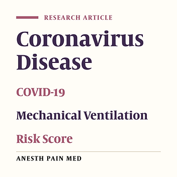 Predicting Risk Score for Mechanical Ventilation in Hospitalized Adult Patients Suffering from COVID-19