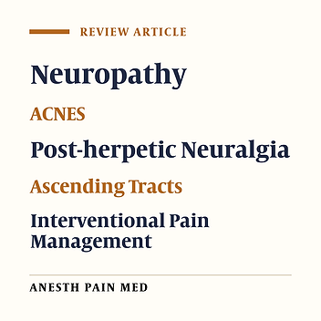 Dorsal Root Ganglion (DRG) and Chronic Pain