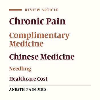 Efficacy of Acupuncture in the Treatment of Chronic Abdominal Pain