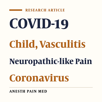 COVID-19 Related Acro-Ischemic Neuropathic-like Painful Lesions in Pediatric Patients: A Case Series