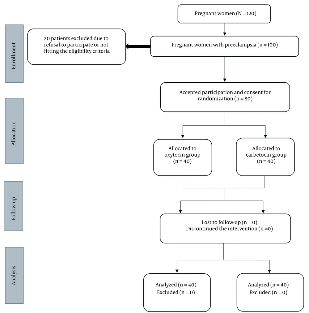 Patients’ selection flowchart in the study Patients’ selection flowchart in the study