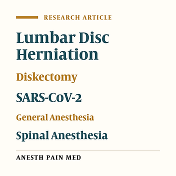 Spinal Versus General Anesthesia for Spine Surgery During the COVID-19 Pandemic: A Case Series