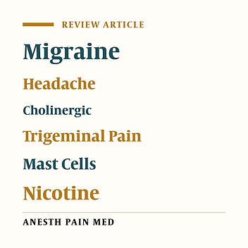 Parasympathetic Cholinergic and Neuropeptide Mechanisms of Migraine