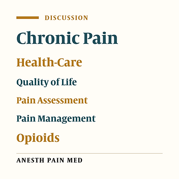 The Management of Chronic Pain; Caught Between a Rock and a Hard Place: The Case for a Renewed Focus on Provider, Patient, and Payer Education