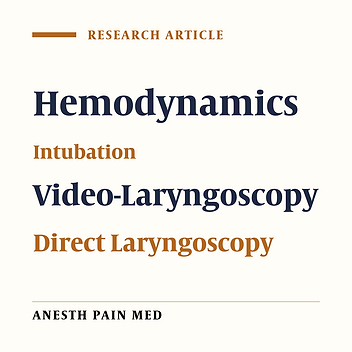 A Comparative Study of Video Laryngoscopy to Direct Laryngoscopy for Endotracheal Intubation in Pediatric Patients