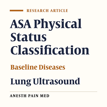 Lung Ultrasound Abnormalities in Patients Without Pulmonary Pathology Prior to Surgery