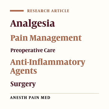 Three -Agent Preemptive Analgesia, Pregabalin-Acetaminophen-Naproxen, in Laparotomy for Cancer: A Randomized Clinical Trial