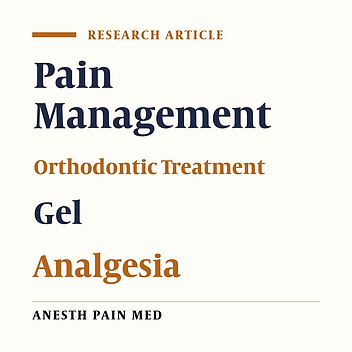 The Analgesic Efficacy of 5% Naproxen Gel for Pain Associated with Orthodontic Separator Placement: A Randomized Double-Blind Controlled Trial
