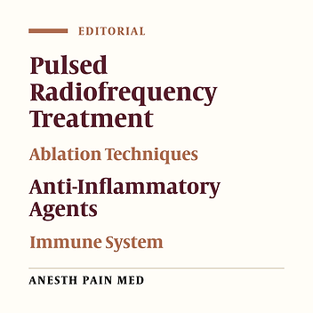 Evolution and Mode of Action of Pulsed Radiofrequency