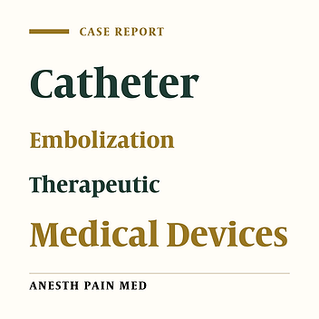 Permcath Catheter Embolization: a Case Report