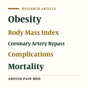 Effect of Obesity on Mortality and Morbidity After Coronary Artery Bypass Grafting Surgery in Iranian Patients
