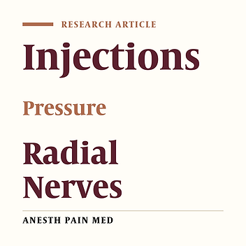 Pressure Monitoring of Intraneural an Perineural Injections Into the Median, Radial, and Ulnar Nerves; Lessons From a Cadaveric Study