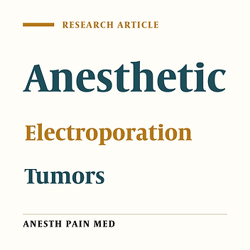 Intra - operative Anesthesia Management in Patients Undergoing Surgical Irreversible Electroporation of the Pancreas, Liver, Kidney, and Retroperitoneal Tumors