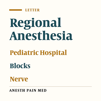 Evaluation of 18279 Blocks in a Pediatric Hospital
