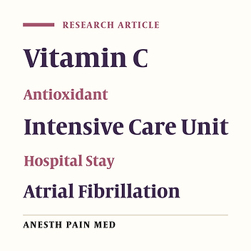 Impact of Vitamin C Supplementation on Post-Cardiac Surgery ICU and Hospital Length of Stay