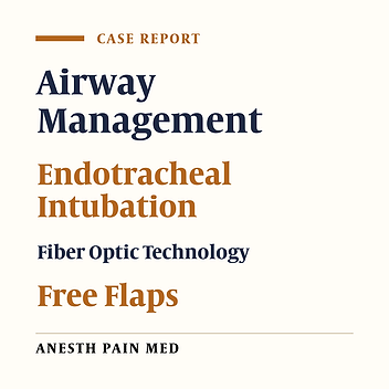 Sitting Nasal Intubation With Fiberoptic in an Elective Mandible Surgery Under General Anesthesia
