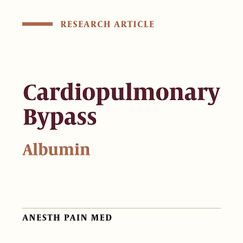 Comparing the Effects of 5% Albumin and 6% Hydroxyethyl Starch 130/0.4 (Voluven) on Renal Function as Priming Solutions for Cardiopulmonary Bypass: A Randomized Double Blind Clinical Trial