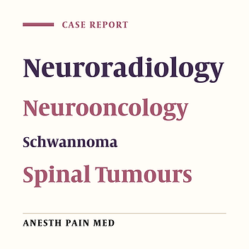 Thoracic Nerve Root Schwannoma Filling the Spinal Canal Almost Entirely Without any Neurological Deficits