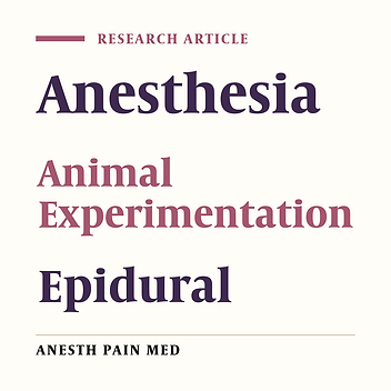 Long-Term Evaluation of Continuous Epidural Anesthesia in an Improved Canine Model