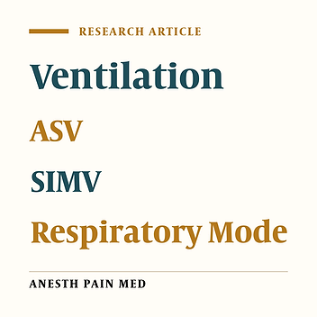Comparing the Effect of Adaptive Support Ventilation (ASV) and Synchronized Intermittent Mandatory Ventilation (SIMV) on Respiratory Parameters in Neurosurgical ICU Patients
