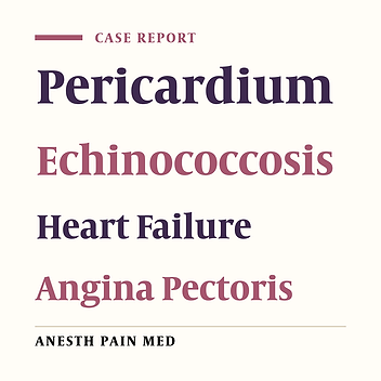 Cardiac Tamponade by Hydatid Pericardial Cyst: A Rare Case Report