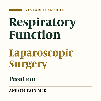 Comparison of Arterial Oxygenation Following Head-Down and Head-Up Laparoscopic Surgery