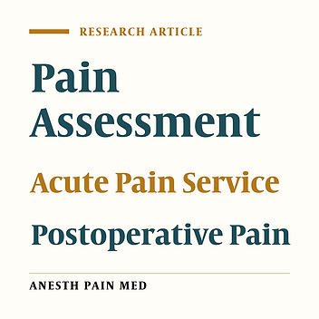 Validation of a New “Objective Pain Score” Vs. “Numeric Rating Scale” For the Evaluation of Acute Pain: A Comparative Study