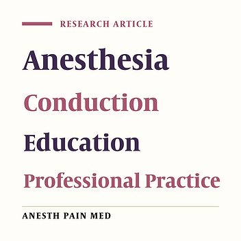 Evaluation of Education, Attitude, and Practice of the Turkish Anesthesiologists in Regional Block Techniques
