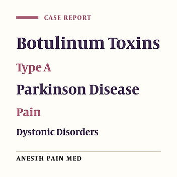 Central Nervous System Toxicity After Botulinum Neurotoxin Injection