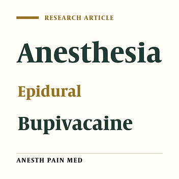 The Effect of Epidural Bupivacaine on BIS Levels in the Awake Phase and on the Maintenance Doses of Propofol and Fentanyl During General Anesthesia