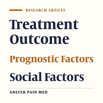 Effect of Social Factors on Surgical Outcomes in Cervical Disc Disease