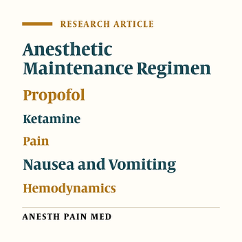Comparison of Infusion of Propofol and Ketamine-Propofol Mixture (Ketofol) as Anesthetic Maintenance Agents on Blood Pressure of Patients Undergoing Orthopedic Leg Surgeries