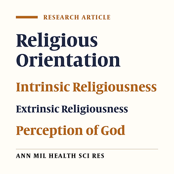 Comparing Religious Orientation and Perception of God in Addicts and Non-Addicts