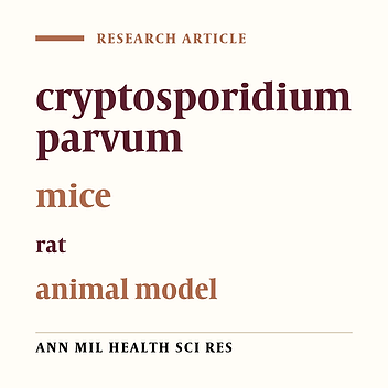 Detection of Experimental Cryptosporidiosis in Neonatal Mice and Rats by Nested-PCR