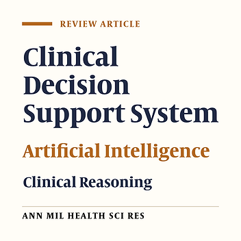 Clinical Reasoning and Artificial Intelligence