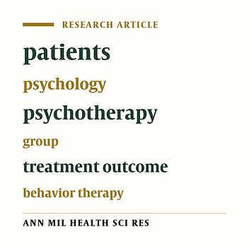 Study of Effectiveness of Group Supportive Psychotherapy using Interpersonal psychotherapy Method in Reducing Anxiety during Addiction Recovery