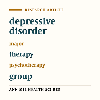 Effectiveness of Metacognitive Therapy in Reducing psychological and MetaCognitive factors in Patients with Major Depressive Disorder in a Military Hospital