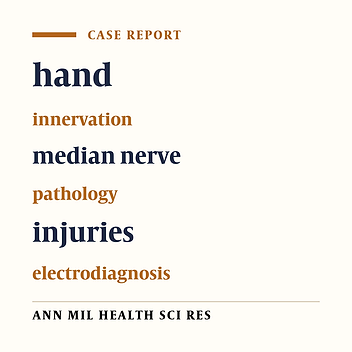 Study of Median Palmar Cutaneous Nerve  Involvement in a Patient with Wrist Ganglion