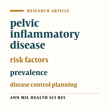 Assessing risk factors associated with pelvic inflammatory disease in Iranian women: a study in Tehran