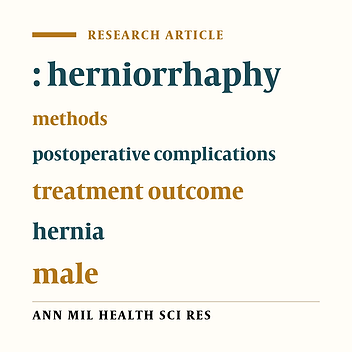 Comparing non-mesh and sutured inguinal hernia repairs in groin surgery: A randomized clinical trial