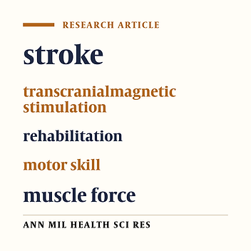 The effect of combining low frequency repetitive trans-cranial magnetic stimulation and conventional rehabilitation in improving functional behavior of hemiplegic patients