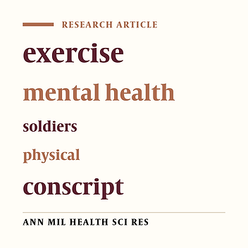 Role of sports on scales of mental health among a battalion of Iranian conscripts