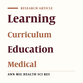 An Investigation of Current Curriculum of General Medical Course Oriented to Life Long learning in Army University