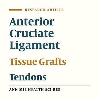 Study of outcomes after reconstruction of knee’s anterior cruciate ligament (ACL) using Hamstring-tendon autografts from Septamber 2010 to March 2012: 64 cases