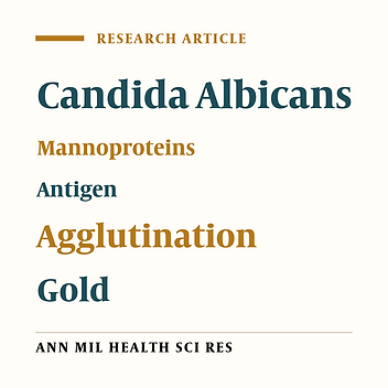 Development of Agglutination Test for Detection of isolated Mannoprotein Antigen from Candida Albicans