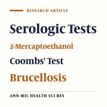 Serologic tests criteria in various sexual and age groups of patients in Kermanshah province from 2003 to 2007