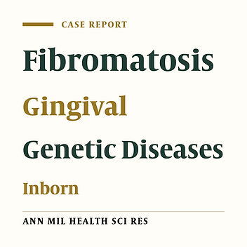 Hereditary gingival fibromatosis: a case report