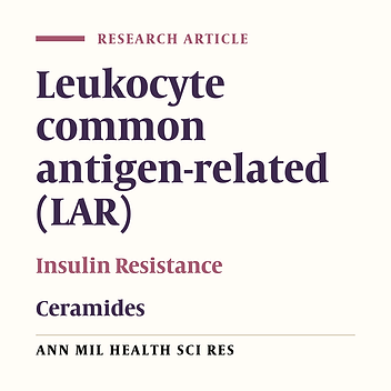 Ceramide can induce Leukocyte common antigen-related (LAR) gene at mRNA and Protein level in C2C12 muscle cells